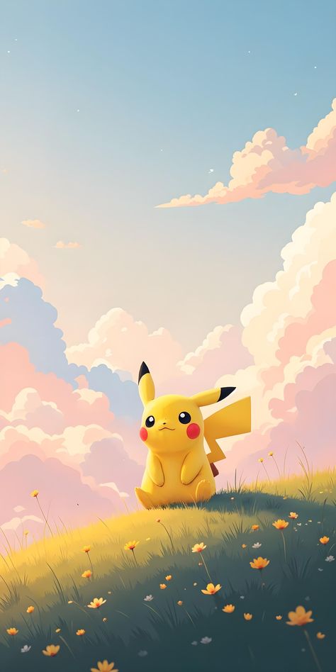 Wallpaper Iphone Pokemon, Animal Crossing Aesthetic Wallpaper, Raichu Wallpaper, Aesthetic Pikachu Wallpaper, Pokemon Pichu Wallpaper, Pokemon Wallpaper Iphone, Pokemon Wallpaper Pikachu, Iphone 15 Pro Wallpaper, Pikachu Art Wallpaper