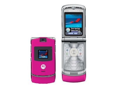 Razor Flip Phone, Razor Phone, Garakei Flip Phone, Motorola Razr V3 Pink Aesthetic, 90s Cell Phone, Motorola 90s Phone, Motorola Razr, Time Periods, Old Technology