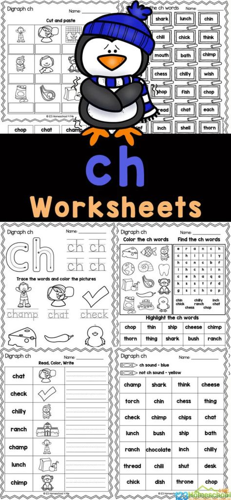 Ch Words Worksheets For Kindergarten, Christmas Digraphs First Grade, Digraphs Worksheets For Grade 1, Free Digraph Worksheets, Ch Phonics Worksheets, Ch Diagraph Worksheets Free, Ch Worksheets Kindergarten, Th Digraph Worksheet, Ch Digraph Worksheet