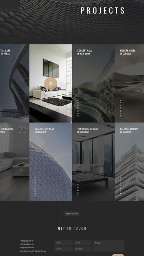 Design De Configuration, Layout Print, Inmobiliaria Ideas, Web Design Mobile, Arch Architecture, Social Design, Interior Design Website, Webdesign Inspiration, Townhouse Designs