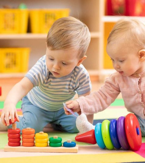 Infant Curriculum, Daycare Director, Baby Guide, Early Childhood Development, Montessori Materials, Teaching Aids, Keno, Childhood Education, Play Activities