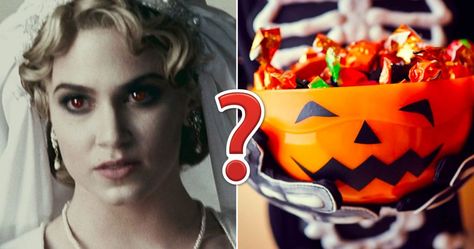 A very spoOoOoOoky quiz. Halloween Trivia Questions And Answers, Halloween Trivia Questions, Halloween Trivia, Halloween Quiz, Ventriloquist Dummy, Michael Myers Mask, Paper Bat, Candy Costumes, Reeses Cups