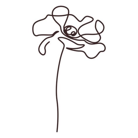 Poppy flower line drawing design #AD , #flower, #Poppy, #drawing, #design, #line Poppy Doodle, One Line Drawing Flower, Bloom Logo, Poppy Flower Drawing, Flower Line Drawing, Line Drawing Tattoos, Flower Poppy, Abstract Poppies, Flower Line Art