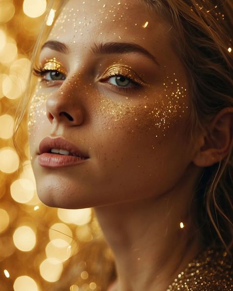 Golden Glow: Radiance in Focus ❤️ #GoldenGlow #RadiantBeauty #AIArt #PortraitArt #GoldenLights #ShimmerAndShine #DigitalArt #ArtisticExpression Golden Portrait, Bronzer Makeup, Golden Glow, In Focus, Summer Glow, Golden Lights, Portrait Art, Gold, On Instagram