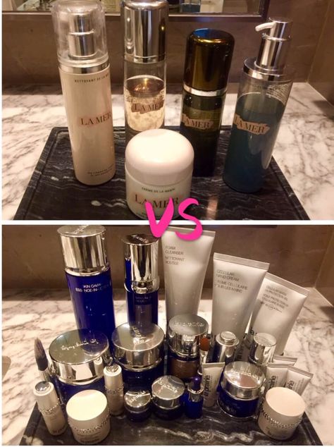 La Prairie vs La Mer – (Which brand is best for your beauty needs. La Prairie Foundation, La Mer Aesthetic, Derby Makeup, La Mer Eye Concentrate, La Prairie Skincare, La Mer Foundation, La Mer Cream, Expensive Skin Care Products, Bridal Skin Care