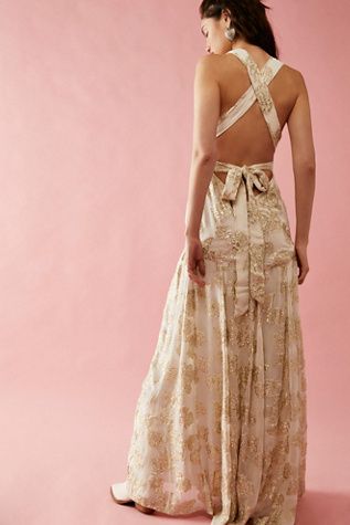 Boho Champagne Dress, Goddess Bridesmaid Dress, Champagne Floral Dress, Gold Boho Dress, Rose Gold Prom Dresses, Boho Formal Dress, Boho Cocktail Dress, Champagne Gold Bridesmaid Dresses, Champagne Maxi Dress