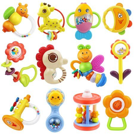 12 Month Old Toys, Teething Toys For Babies, Baby Toys Newborn, Baby Musical Toys, Baby Teether Toys, Baby Boy Toys, Toys For Babies, Girl Gift Set, Baby Toys Rattles