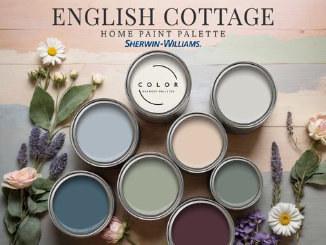 🔴 9 Paint Colors by Sherwin Williams 🔴 English Cottage Home Paint Palette 🔴 Color Codes, LRV Codes, Hex Codes 🔴 Detailed and Comprehensive Architect Recommendations 🔴 Suggestions for Your Budget 🔴 Effortless Ideas, Quick and Easy Selection 🔴 3 digital PDF products with a total of 100 pages that can be easily downloaded to the computer -------------------------------------------------------------------------- 🎨 DIGITAL PRODUCT DESCRIPTION Our Sherwin Williams English Cottage Color Palette Color Pallets Home, Best Green Paint Colors Lowes, Victorian Home Interior Paint Colors, Cottage Wall Paint, English Cottage Style Paint Colors, Interior House Paint Colors Schemes, Interior Cottage Paint Colors, Cottage Color Palette Sherwin Williams, Vintage Cottage Paint Colors