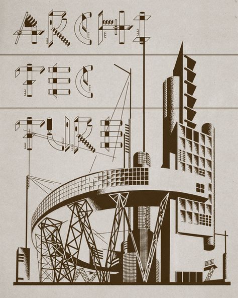 Russian Constructivism, Architecture Sketchbook, House Sketch, Walter Gropius, Brutalist Architecture, Architectural Drawing, Brutalism, Architecture Sketch, Metropolis