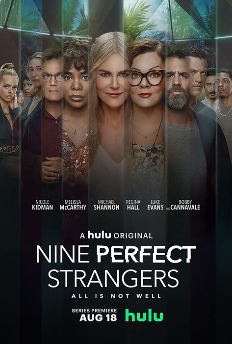 Melissa Mccarthy Movies, Nine Perfect Strangers, Manny Jacinto, Novel Genres, Michael Shannon, Melissa Mccarthy, Luke Evans, Perfect Strangers, Good Movies To Watch