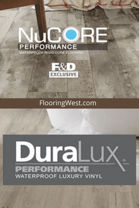 Nucore Vs. Duralux Vinyl Flooring What is the best vinyl flooring option for your home? Nucore or Duralux? Nucore and Duralux are two of the most popular brands on the market today, but which one should you choose? This blog post will give you a detailed comparison of both and help you make an informed decision about which brand to go with! #Nucore-vs-Duralux #Nucore-vs-Duralux-Vinyl-Flooring Duralux Vinyl Flooring, Best Vinyl Flooring, Lvp Flooring, Popular Brands, Flooring Options, Home Reno, Luxury Vinyl, Vinyl Flooring, First Home