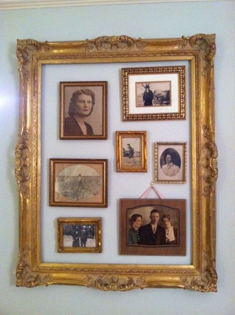 Framed Pictures, Deco Originale, Foto Tips, Body Frame, Photo Display, Picture Hanging, Gallery Walls, Frame Crafts, Wall Gallery