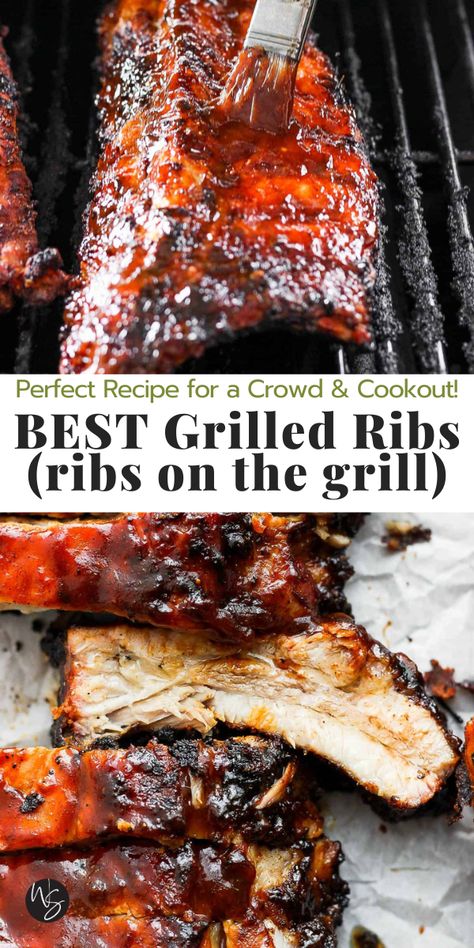 How To Grill Ribs, Grilled Ribs Recipe, Ribs Marinade Recipe, Grill Ribs, Ribs On The Grill, Grilled Ribs, Pork Ribs Grilled, Bbq Recipes Ribs, Pork Rib Recipes