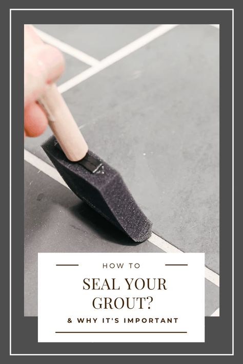 Sealing Tile And Grout Floors, How To Seal Grout On Tile Floors, Sealing Grout On Tile Floors, How To Seal Grout, Easy Grout, Kitchen Grout, Diy Grout, Cleaning Grout, Shower Grout