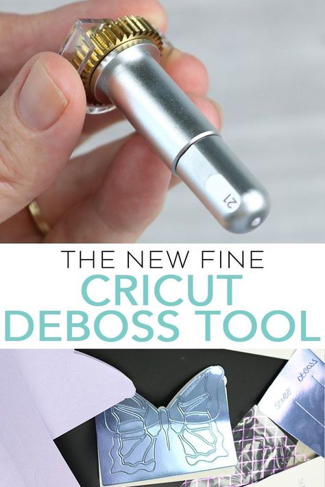 Debossing With Cricut Maker, Cricut Debossing Projects, Debossing With Cricut, Cricut Debossing, Cricut Etching, Cricut Engraving, Cricut Tools, Cricut Blades, Cricut Help