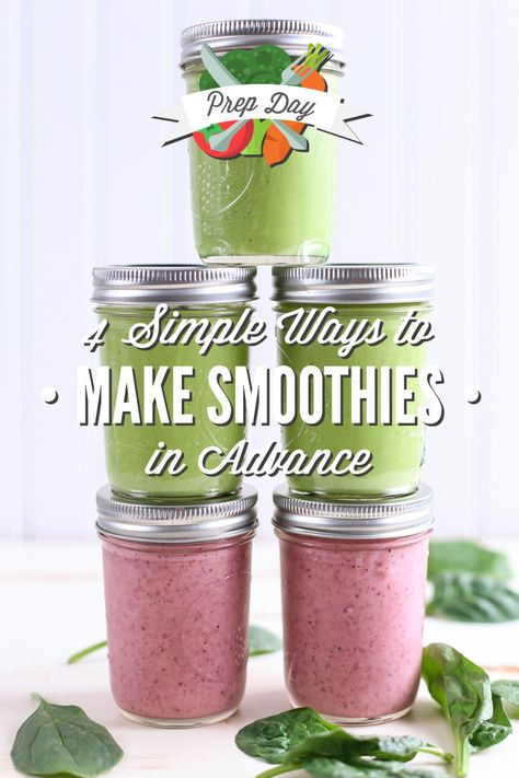 Smoothie Jar, Make Ahead Smoothies, Freezer Smoothie Packs, Freezer Smoothies, Banana Apple Smoothie, Make Smoothies, Smoothie Packs, Smoothie Prep, How To Make Smoothies