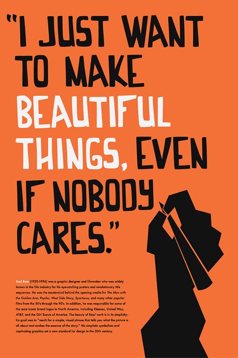 Saul Bass Posters, Poster Grafico, Font Love, Flyer Inspiration, Illustration Photo, Typography Quotes, Design Quotes, Stop Motion, The Words