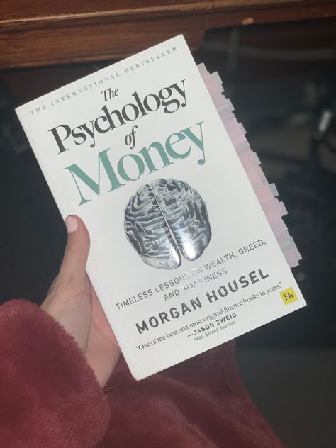 Psychology Of Money, Morgan Housel, Empowering Books, Healing Books, Best Self Help Books, 100 Books To Read, Self Development Books, Money Book, Unread Books