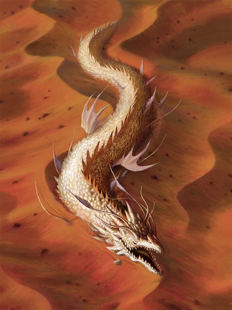 ArtStation - Desert Wyrm, Alexandr Elichev Desert Animal Art, Evelynn League Of Legends, Denis Villeneuve, Desert Animals, Fantasy Beasts, 다크 판타지, Kickstarter Campaign, Fantasy Creatures Art, Fantasy Monster