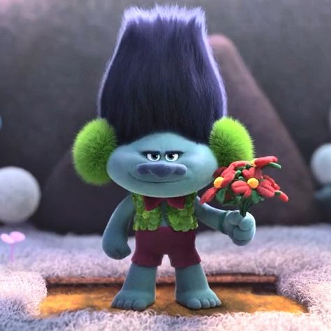 Trolls Holiday In Harmony, Trolls Holiday, Branch Trolls, Poppy And Branch, Trolls Movie, Dreamworks Trolls, Httyd, Otaku Anime, Dreamworks