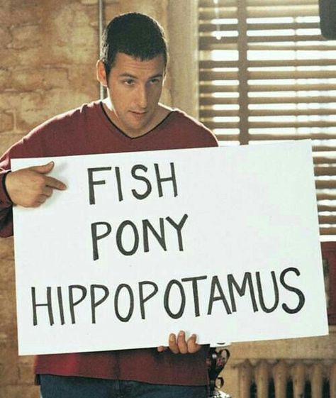 "Hip,..  hip hop,.. hip hop anonymous?? Damn you!! You give him the easy ones!!!" Schneider/ Big Daddy The Bloodhound Gang, Adam Sandler Movies, The Wedding Singer, Adam Sandler, Hip Hip, Percy Jackson And The Olympians, Great Movies, A Sign