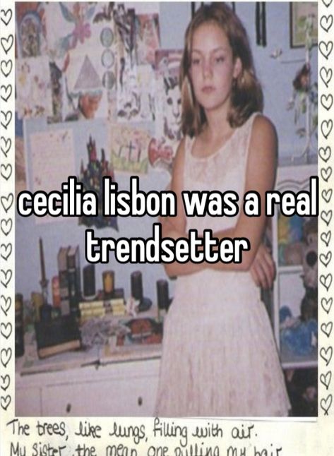 Cecilia Lisbon, Female Hysteria, Girl Interrupted, Summer Wines, Pretty When You Cry, Sofia Coppola, Girl Standing, Im Going Crazy, Blogger Girl