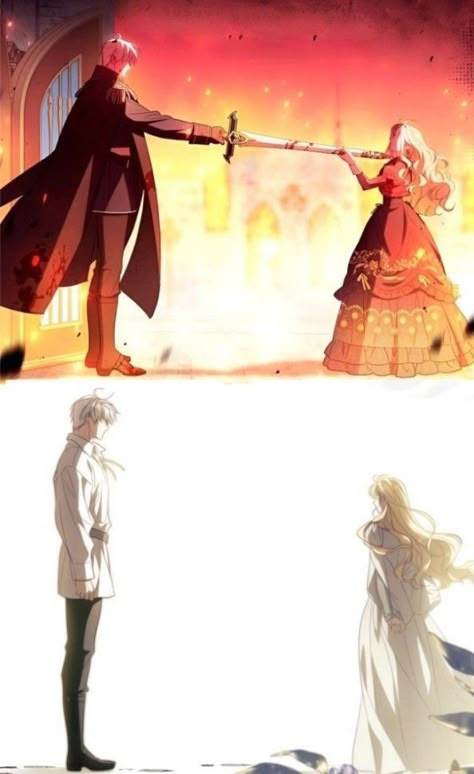 Izek Ruby, Ruby X Izek, Izek And Ruby, Ruby And Izek, Lillian Of Turin, Historical Romance Manga, Rudbeckia De Borgia, Manhwa Wallpaper, Manhwa Art