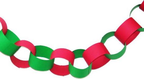 How to Create a Gorgeous Christmas Setting this Holiday Season – Montana Gift Corral Diy Christmas Tree Garland, Christmas Paper Chains, Diy Christmas Paper, Classroom Christmas Decorations, Construction Paper Crafts, Diy Christmas Garland, Paper Chain, Paper Chains, Paper Ring