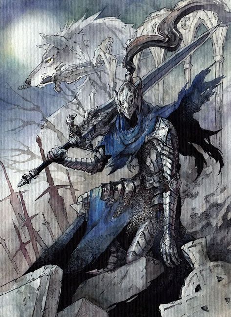 artsy stuff Dark Souls Artorias, Sif Dark Souls, Soul Saga, Dark Souls Wallpaper, Dark Souls Artwork, Soul Game, Demon Souls, Dark Souls 3, Dark Souls Art