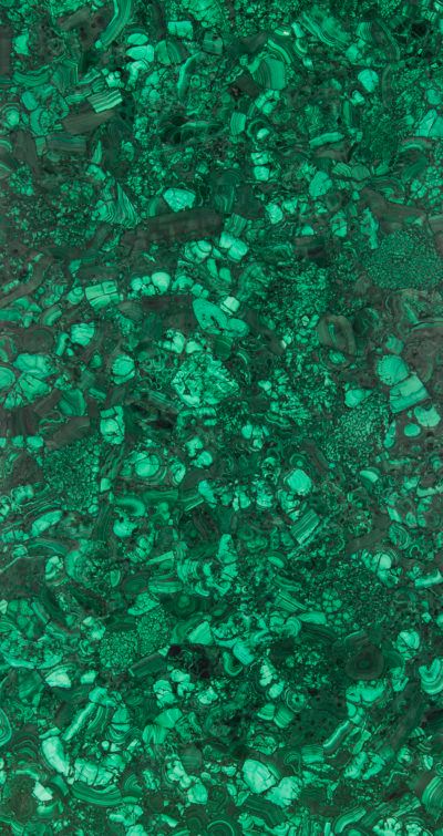 Malachite with Golden Inlay - Collection - SolidNature Aditi Gupta, Elle Decoration, Malachite Stone, Stone Texture, Stone Design, Jade Green, Elle Decor, Semiprecious Stones, Natural Stone