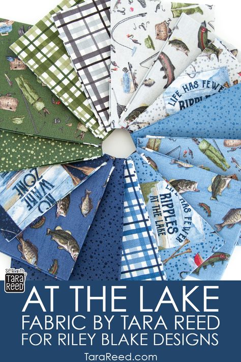 Fish Panel Quilt Ideas, Lake Theme Quilts, Fishing Quilt Patterns Ideas, Lake House Quilt Patterns, Lake Quilt Patterns, Fishing Quilts Ideas, Fishing Quilt Patterns, Baby Boy Quilts Ideas Free Pattern, Fishing Quilts