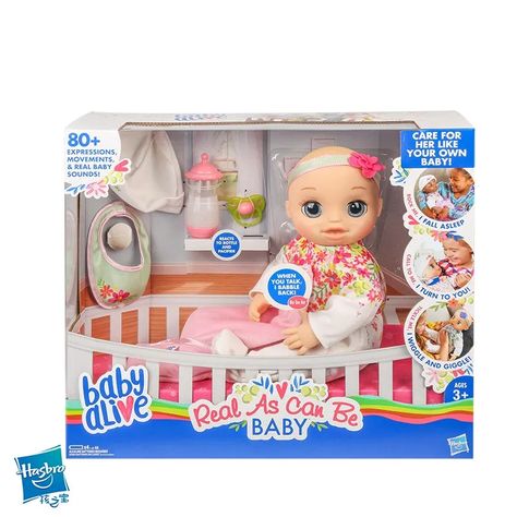 Baby Alive Dolls Girls Accessories | Hasbro Naughty Baby Interactive - Hasbro Baby - Aliexpress Muñeca Baby Alive, Girls Playhouse, Blonde Babies, House Toys, Baby Doll Nursery, Baby Sounds, Baby Alive Dolls, Baby Doll Accessories, Hello Kitty Birthday