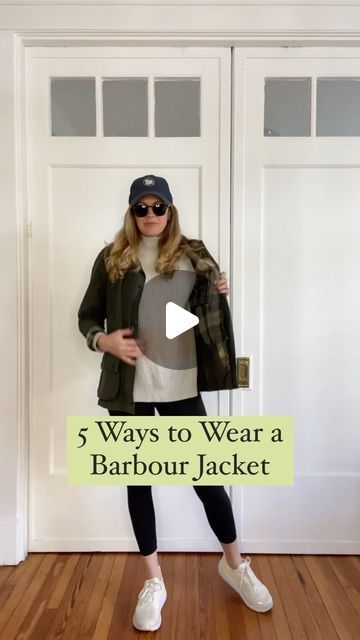 Cynthia Ruff on Instagram: "Waxed Barbour jackets are a wardrobe staple. Here’s 5 ways to wear one. Shop them all here: https://liketk.it/3w3Ws" Barbour Wax Jacket Women Outfit, Barbour Jacket Women Outfit, Barbour Outfit, Barn Jacket Outfits, Jacket Women Outfit, Barbour Jacket Outfit, Barbour Jacket Women, Barbour Wax Jacket, Barbour Women