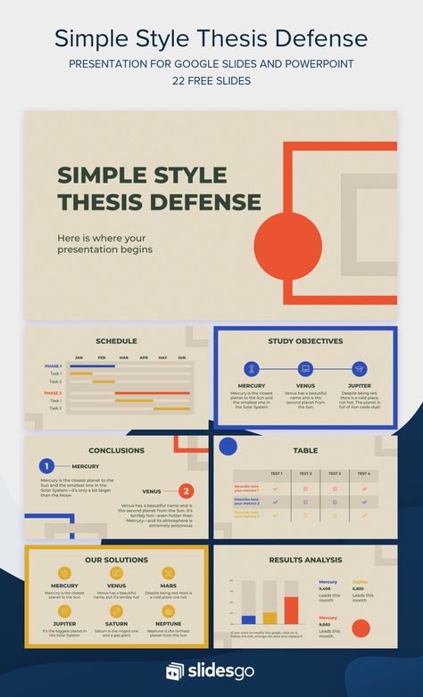 Defend your thesis work with this simple and formal style presentation. 100% editable with Google Slides and PowerPoint. Thesis Powerpoint Template, Formal Ppt Template, Formal Presentation Design, Thesis Defense Presentation Template, Thesis Defense Ppt, Thesis Defense, Ppt Themes, Presentation Slides Design, Presentation Design Layout