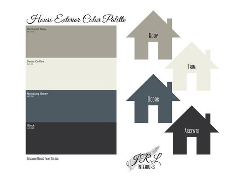 House Color Pallet Exterior, Exterior Paint Color Palette, Exterior Color Palette, House Porch, Exterior House Paint Color Combinations, Choosing Paint, Paint Combinations, Exterior Paint Color, Investment Properties