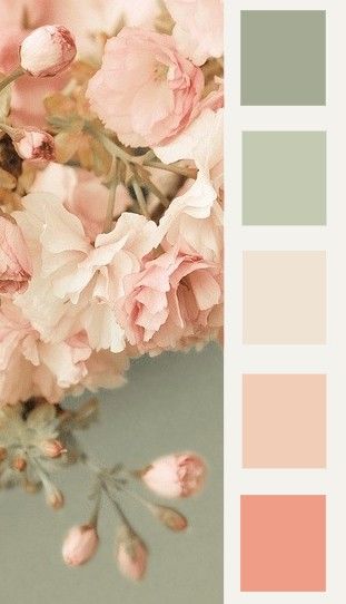 It's talking about a wedding color scheme, but I think this would be great for a bedroom! Botanical Photography, Color Help, Colour Schemes, Color Pallets, Room Colors, Ikebana, Love Flowers, Pretty Flowers, Visual Identity