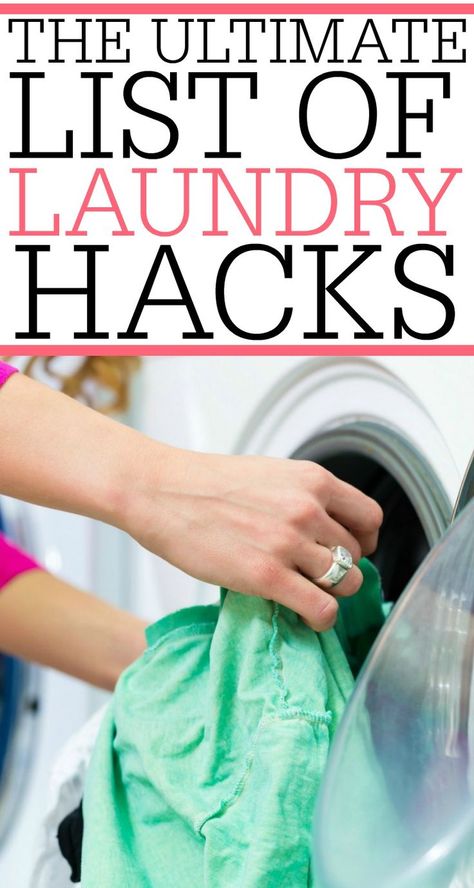 Check out these must-have tips for your next laundry day! See the best laundry tips to remove almost any stain and get your laundry clean. Spend less time doing laundry with these awesome laundry hacks! Laundry Help, Deep Cleaning Hacks, Laundry Tips, Deep Cleaning Tips, Diy Laundry, Makeup Tricks, Laundry Day, Household Cleaning Tips, Cleaners Homemade