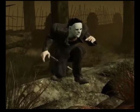 Michael Myers Reaction Pic, Cursed Dbd Pics, Dbd Memes Funny, Micheal Myers Pfp, Michael Myers Dbd, Dead By Daylight Pfp, Dbd Icons, Michael Myers Pfp, Dbd Pfp