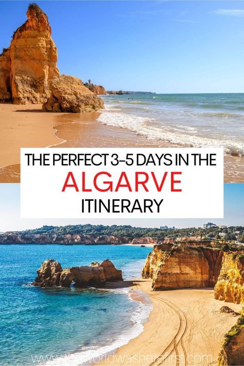 This Algarve itinerary will help you plan up to 5 days exploring this gorgeous area of southern Portugal. Southern Portugal, Albufeira Portugal, Visit Portugal, Southern Europe, Albufeira, Algarve Portugal, Algarve, Travel Itinerary, Europe Travel