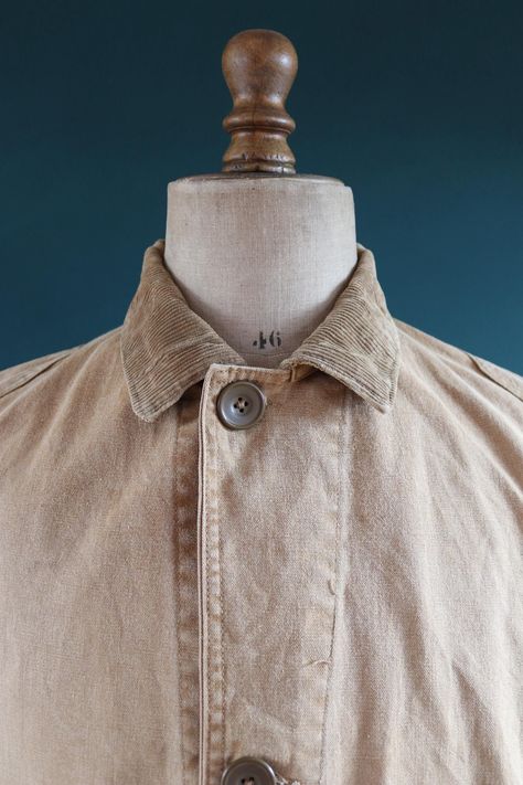 Vintage 1920s 20s Tin Cloth Duck Cotton Canvas Hunting Shooting Jacket 46 Chest Hettrick American Workwear Work Chore - Etsy UK Fishing Clothes, American Workwear, Vintage Menswear, Fishing Outfits, Festival Season, Favorite Outfit, Cotton Canvas, Work Wear, Hunting