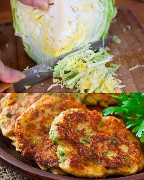 Plant Based & Vegan Recipes Cabbage Fritters Recipe, Cabbage Fritters, Vegan Cabbage, Vegan Egg Substitute, Homemade Chipotle, Tom Kha, Fritters Recipe, Vegan Sour Cream, Vegan Eggs