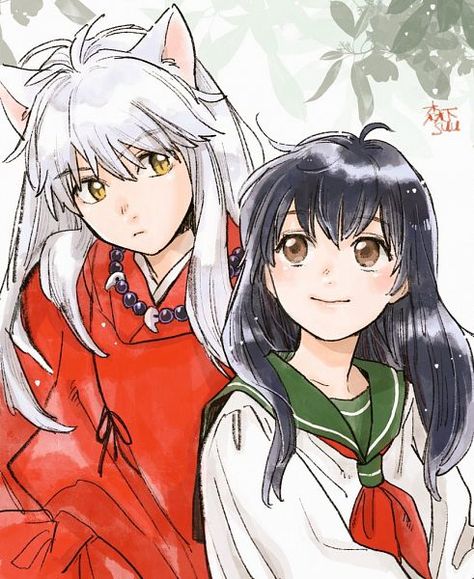 Inuyasha And Kikyo, Inuyasha Fan Art, Kagome And Inuyasha, Kagome Higurashi, Best Anime Couples, Manga Love, Inuyasha, Tokyo Ghoul, Anime Love