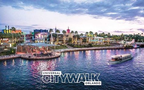 Universal Orlando CityWalk is now open on a limited basis. Click for updated details. #universalorlando #citywalk #universalorlandocitywalk Orlando Nightlife, Universal City Walk, Loews Portofino Bay Hotel, Universal Citywalk, Visit Orlando, Universal Studios Florida, Universal Orlando Resort, Universal Studios Orlando, Orlando Resorts