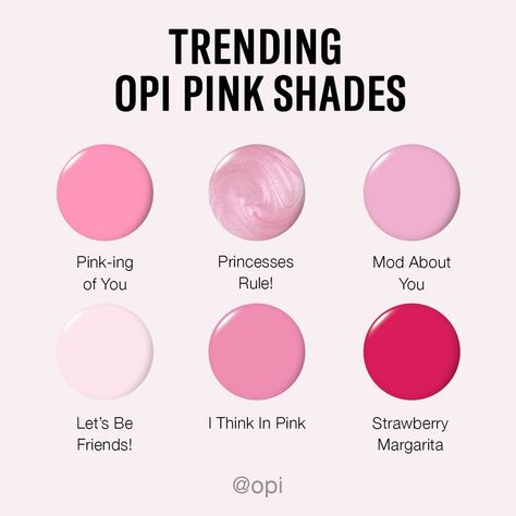 Opi Small + Cute, Opi Pink Gel, Opi Pink Nail Polish, Pink Nails Opi, Opi Nail Polish Colors, Opi Pink, Opi Gel Nails, Pink Nail Colors, Opi Nail Colors