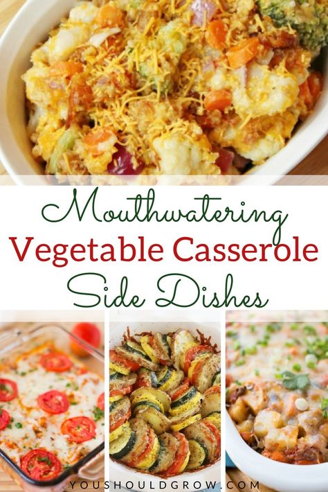 Party Casseroles, Vegetable Casseroles, Ideas For Thanksgiving, Casserole Side Dishes, Holidays Recipes, Veggie Casserole, Veggie Dinner, Vegetable Casserole, Potluck Dishes