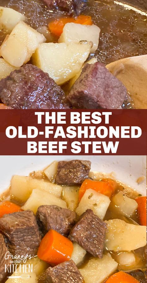 Easy Stovetop Beef Stew Old Fashioned Beef Stew Recipes, Simple Beef Stew Stovetop, Classic Stovetop Beef Stew, How To Make Beef Stew On Stove, Stove Top Beef Stew Recipe Easy, Stew On Stovetop, Beef Stew On The Stove Top, Easy Beef Stew Stove Top Simple, Bed Stew Recipe