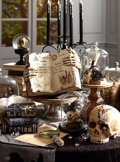 No Doubt, Pier 1 Imports Has the Coolest Halloween Decor of 2017 — See Our 21 Favorites Halloween Wedding Decorations, Martha Stewart Halloween, Elegant Halloween Decor, Table Halloween, Halloween Decor Diy, Casa Halloween, Halloween Party Dinner, Diy Halloween Decor, Elegant Halloween