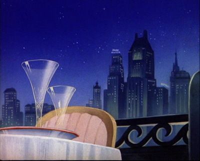 Tom and Jerry- Mouse in Manhattan (1945) background art - Album on Imgur Mouse In Manhattan, Old Tom And Jerry, Art Deco City, Dark Deco, Tom Et Jerry, Bg Design, Retro Artwork, City At Night, Princess Bubblegum