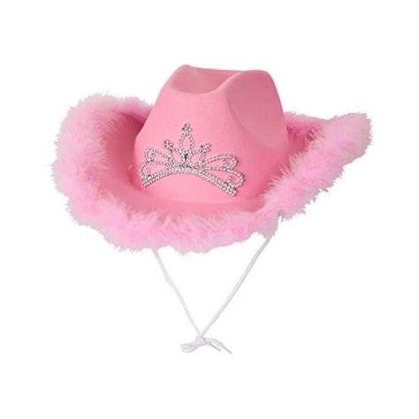 Traje Cowgirl, Cowgirl Hats Western, Movie Character Costumes, Wicked Costumes, Pink Cowboy Hat, Pink Cowboy, Chapeau Cowboy, Cowgirl Costume, Pink Cowgirl