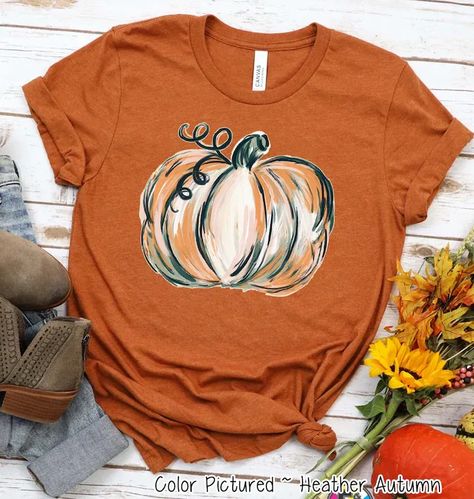 Fall Pumpkin Shirt, Cute Fall Shirt, Thanksgiving TShirt, Pumpkin Spice Tee, Teacher Fall Shirt, Autumn Tee, Fall Family Matching Shirts #ThanksgivingShirt #PumpkinShirt #FallSweatshirt #WomensFallShirt #KidsFallShirt #CuteFallShirt #FamilyMatchingTee #ThanksgivingFamily #FallTees #AutumnShirt #PumpkinSweatshirt #ThankfulBlessedTee #GiveThanksShirt Teal Pumpkin, Cute Fall Shirt, Fall Shirts Women, Pumpkin Theme, Pumpkin Print, Pumpkin Shirt, Trendy Shorts, Fall Shirt, Comfort Color